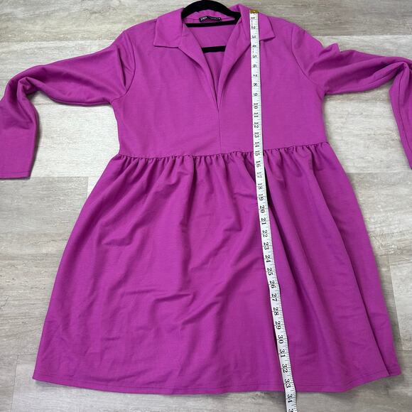 Zara Fuchsia Mini Dress - Picture 8 of 9